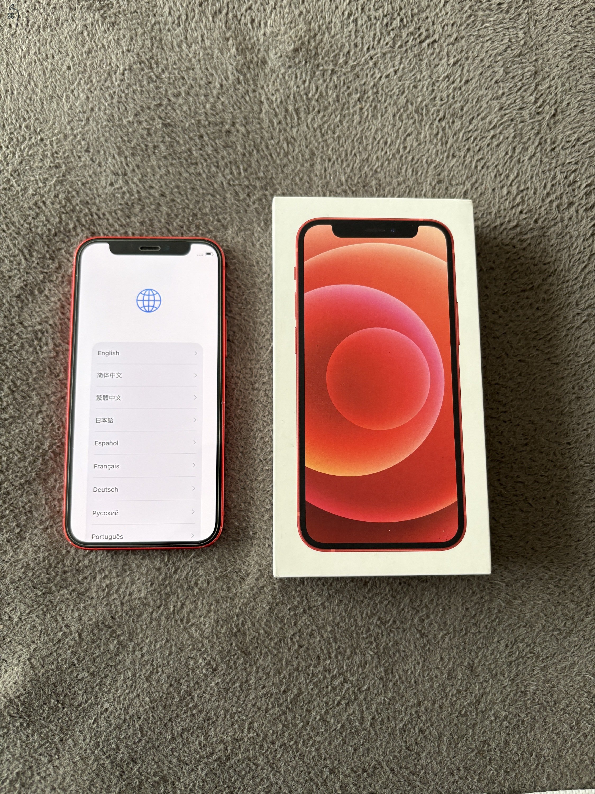 Iphone 12 Mini, 64 GB-os, megkímélt állapotú, tartozékokkal