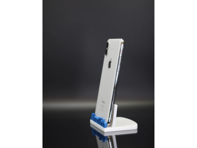 Apple iPhone X 64 GB Silver 100% akku - 12 HÓ GARANCIA