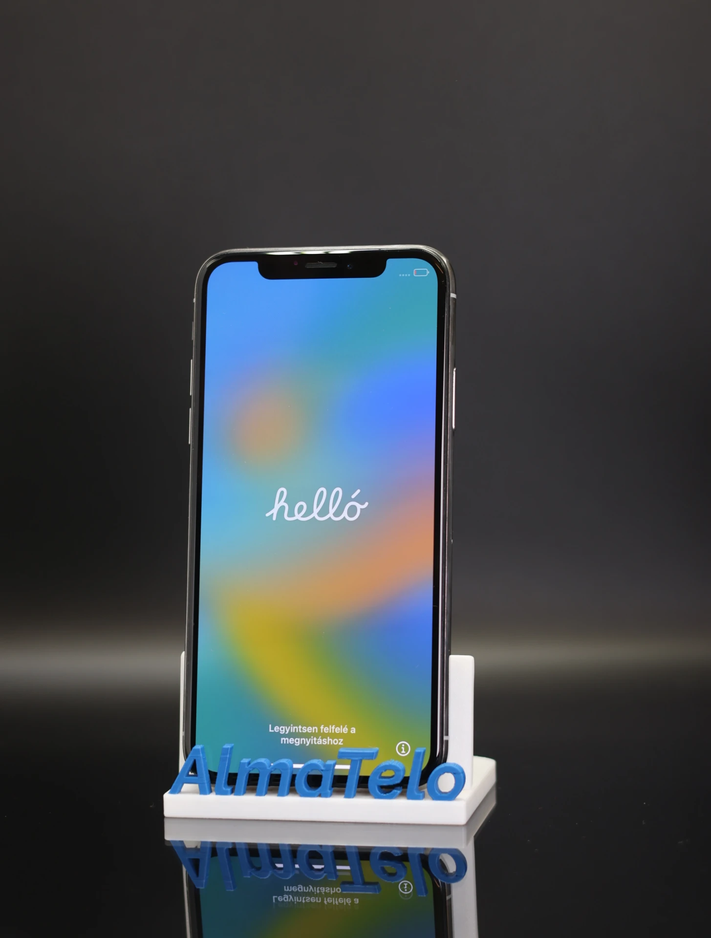 Apple iPhone X 64 GB Silver 100% akku - 12 HÓ GARANCIA