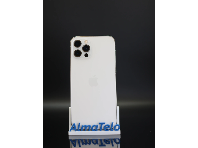 Apple iPhone 12 Pro 256 GB Silver 100% akku - 12 HÓ GARANCIA