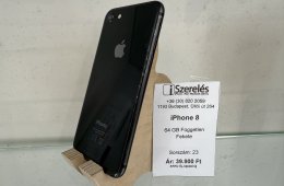 iPhone 8 64GB független fekete új kijelző, új akku (23) iSzerelés.hu