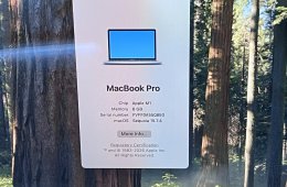 Hibátlan MacBook Pro 2020 M1 13”256GB 2 ÉV Garanciával