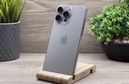 Hibátlan iPhone 16 Pro Max Natural Titanium 256GB 2 ÉV Garanciával 93%