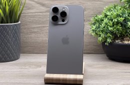 Hibátlan iPhone 16 Pro Max Natural Titanium 256GB 2 ÉV Garanciával 93%