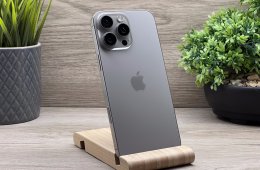 Hibátlan iPhone 16 Pro Max Natural Titanium 256GB 2 ÉV Garanciával 93%
