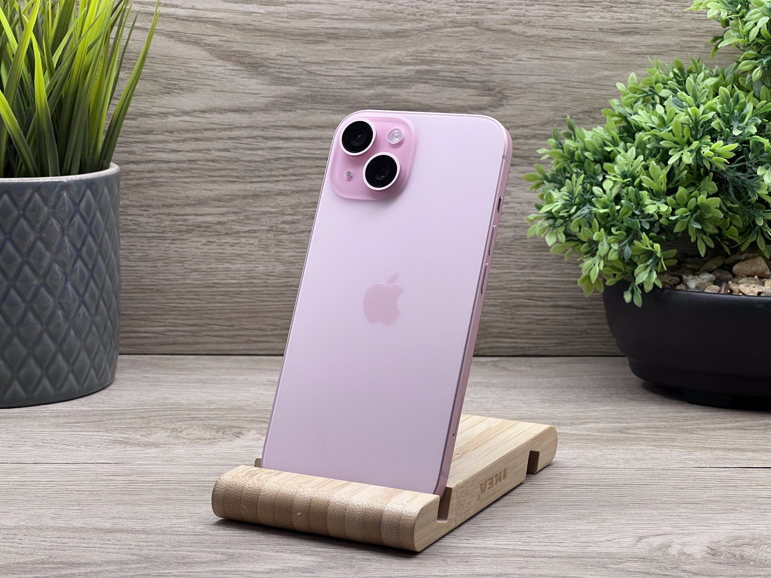 Hibátlan iPhone 15 Pink 128GB 2 ÉV Garanciával 100% (0.Ciklus)