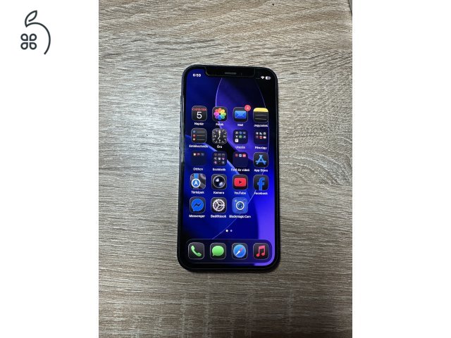iPhone 12 mini 64GB független / fekete