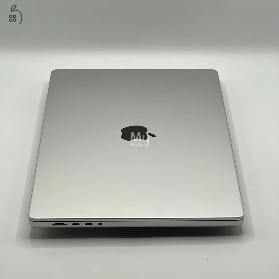 MacBook Pro 16″ 2021, M1 Max , 64 GB RAM, 10 core CPU, 24 core GPU, 512GB SSD, Silver 27% Áfás (0382AR)