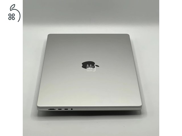 MacBook Pro 16″ 2021, M1 Max , 64 GB RAM, 10 core CPU, 24 core GPU, 512GB SSD, Silver 27% Áfás (0382AR)