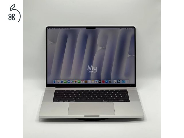 MacBook Pro 16″ 2021, M1 Max , 64 GB RAM, 10 core CPU, 24 core GPU, 512GB SSD, Silver 27% Áfás (0382AR)