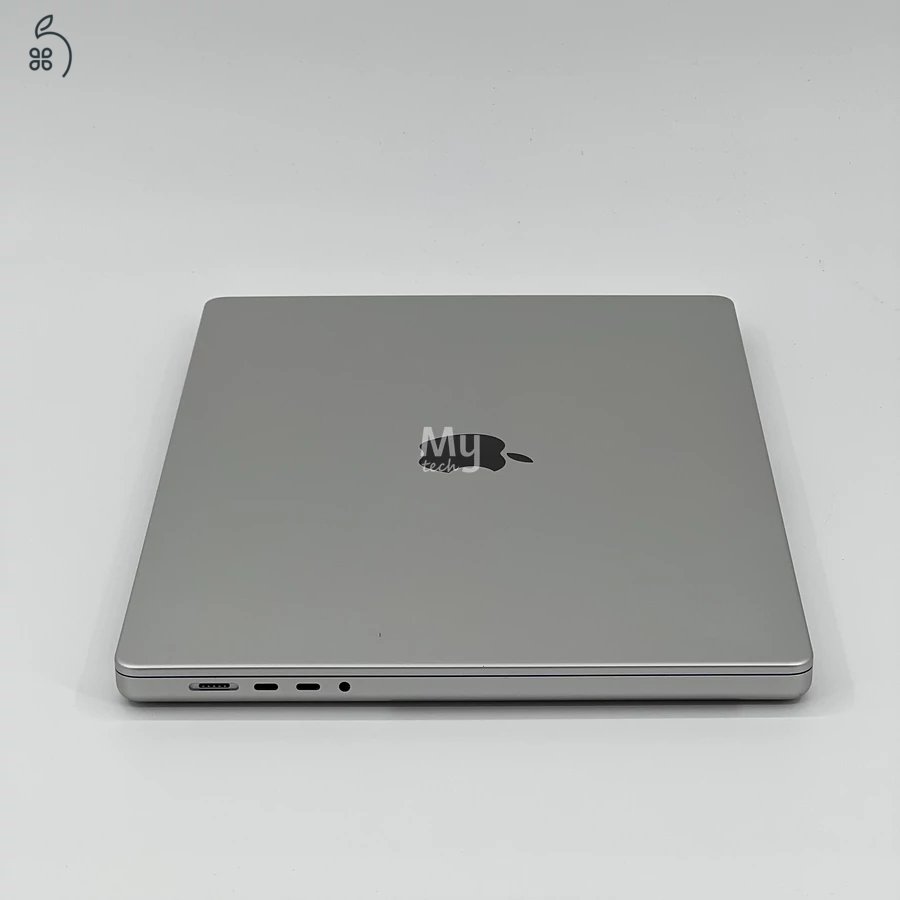 MacBook Pro 16″ 2021, M1 Max , 64 GB RAM, 10 core CPU, 24 core GPU, 512GB SSD, Silver 27% Áfás (0461AB))