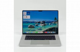 MacBook Pro 16″ 2021, M1 Max , 64 GB RAM, 10 core CPU, 24 core GPU, 512GB SSD, Silver 27% Áfás (0461AB))