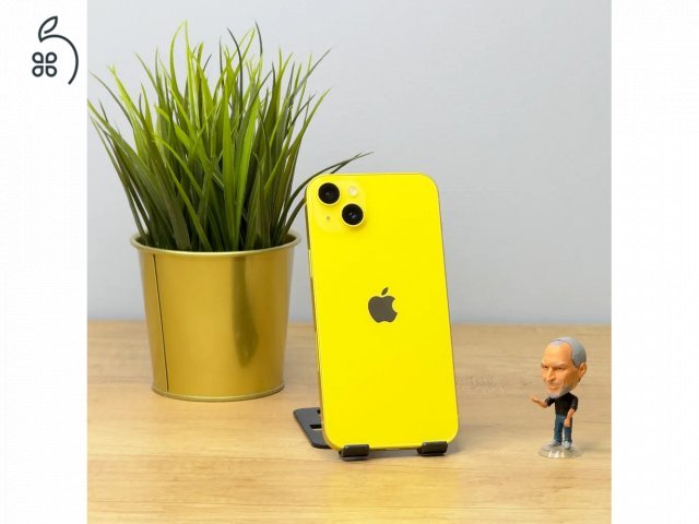 MacSzerez.com - iPhone 14 Plus / 256GB / Sárga szín / Új készülék! / E-sim modell / Garancia! 