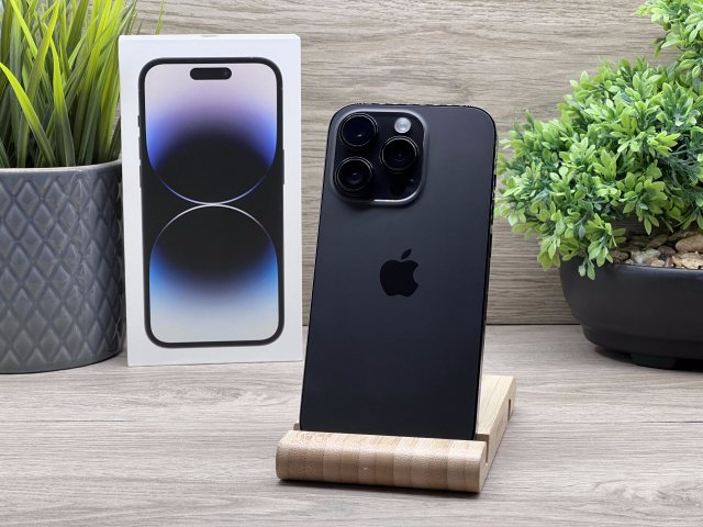 iPhone 14 Pro Space Black 256GB 2 ÉV Garanciával 100%