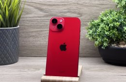 Hibátlan iPhone 14 Red 128gbGB 2 ÉV Garanciával 100%