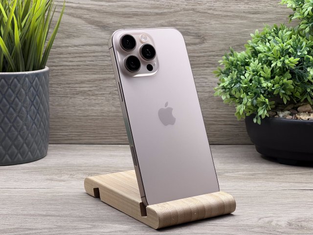 Hibátlan iPhone 16 Pro Max White Titanium 256GB 2 ÉV Garanciával 96%