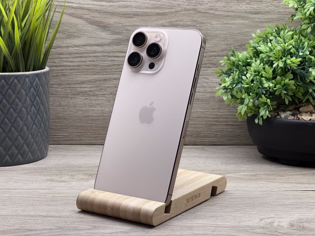 Hibátlan iPhone 16 Pro Max White Titanium 256GB 2 ÉV Garanciával 96%