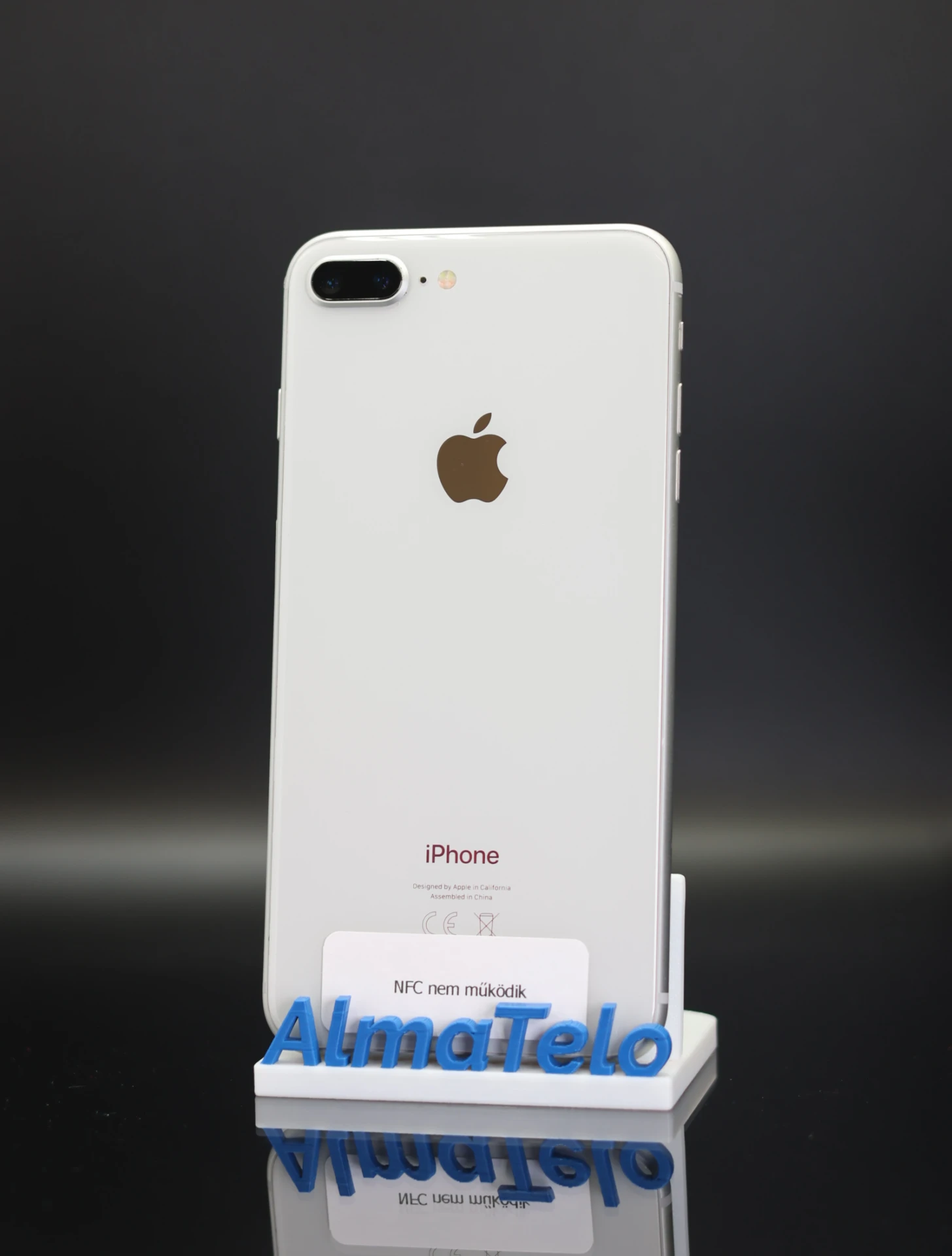 Apple iPhone 8 Plus 64 GB Silver 100% akku - 12 HÓ GARANCIA