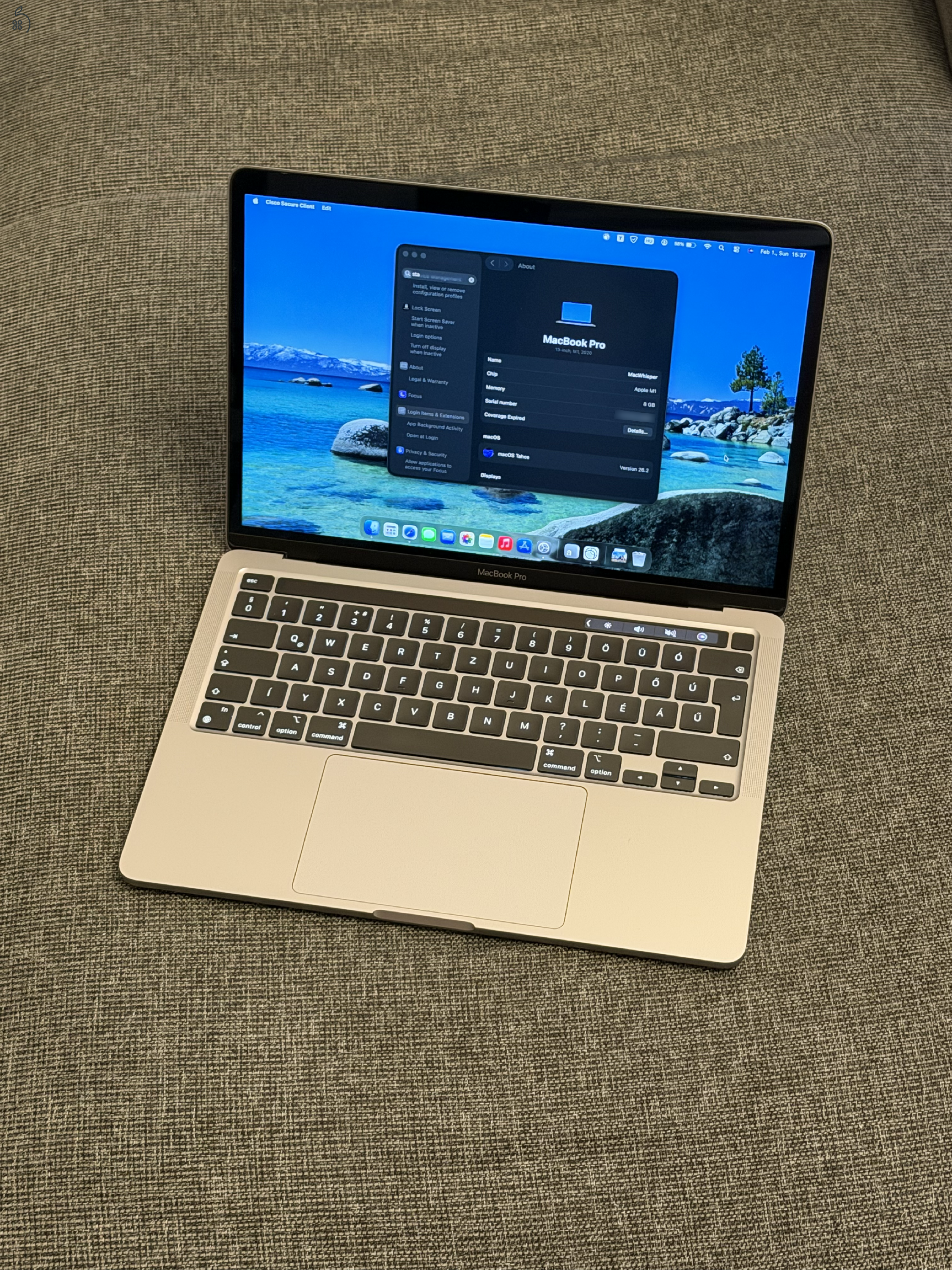 MacBook Pro 13” M1 - 512 GB