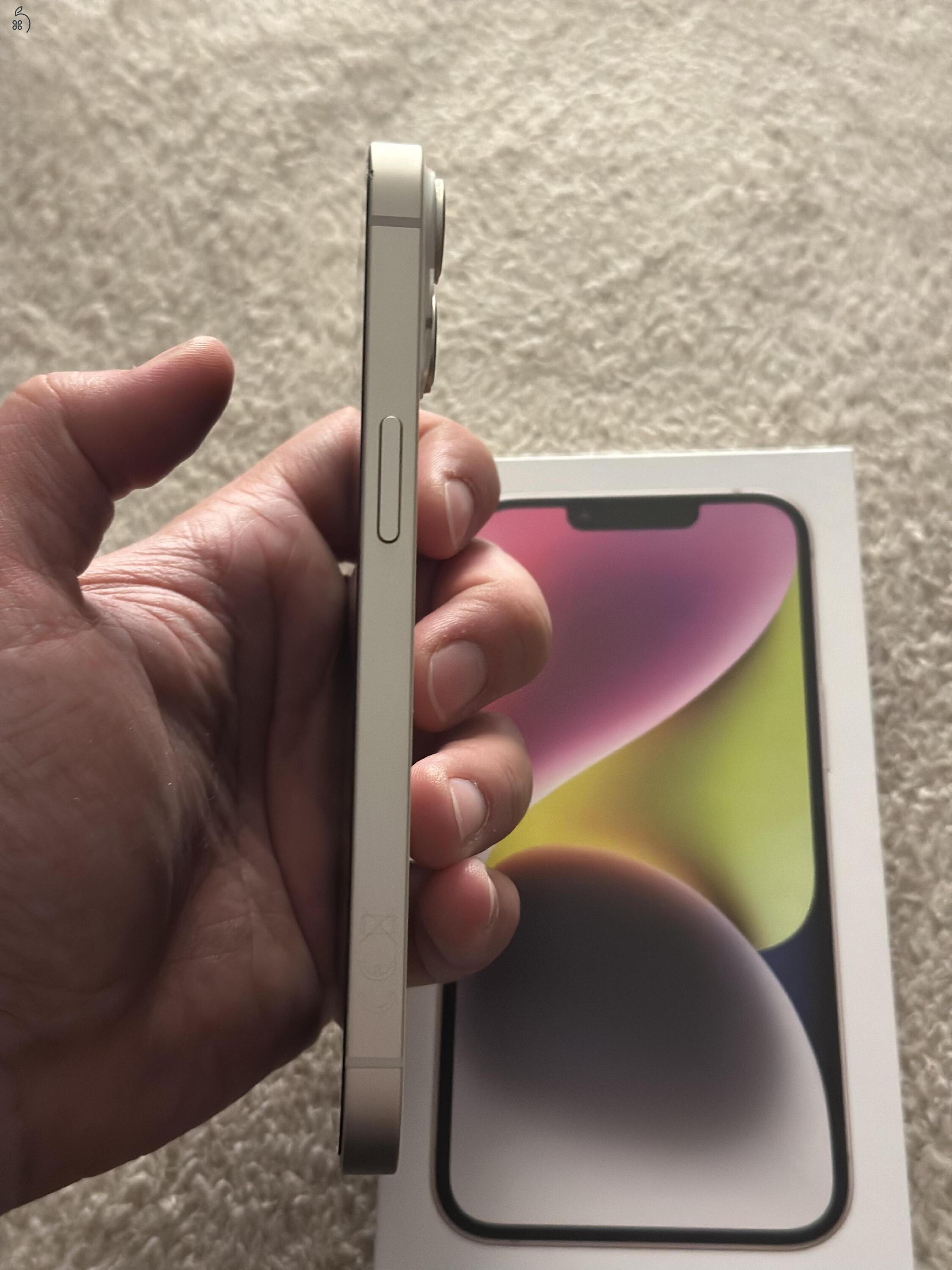 iPhone 14 Starlight 128gb - független!
