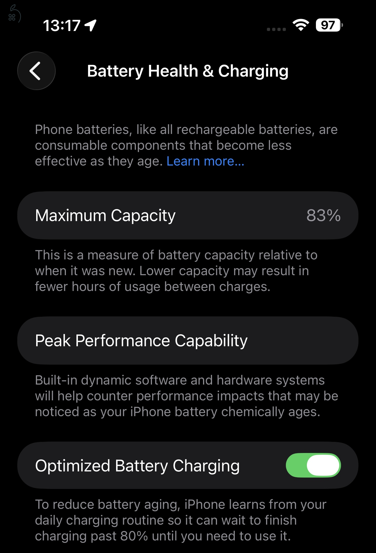 iPhone 14 Pro Max 256GB (akku 83%)