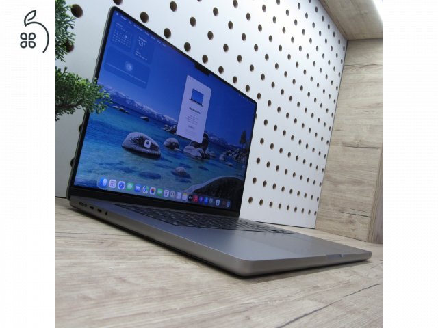 Apple MacBook Pro 16 (2021) – M1 Pro / 32GB / 512GB SSD – használt, karcmentes – 91% akku (188 ciklus)