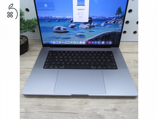 Apple MacBook Pro 16 (2021) – M1 Pro / 32GB / 512GB SSD – használt, karcmentes – 91% akku (188 ciklus)