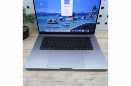 Apple MacBook Pro 16 (2021) – M1 Pro / 32GB / 512GB SSD – használt, karcmentes – 91% akku (188 ciklus)