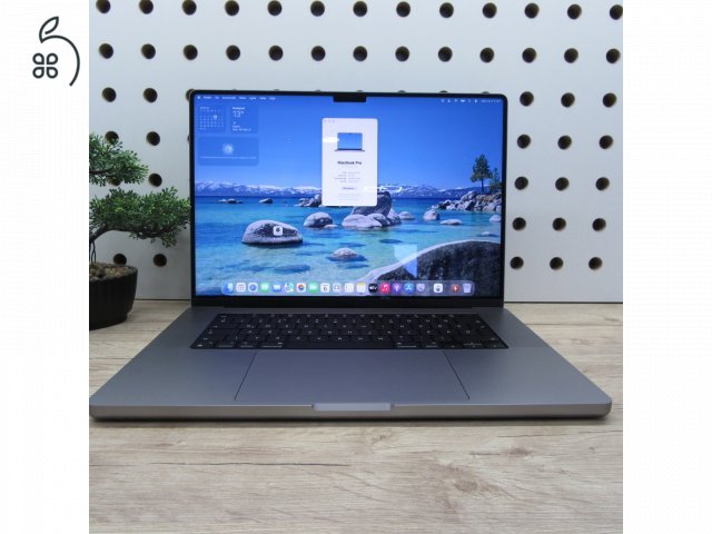 Apple MacBook Pro 16 (2021) – M1 Pro / 32GB / 512GB SSD – használt, karcmentes – 91% akku (188 ciklus)