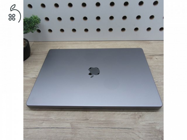 Apple MacBook Pro 16 (2021) – M1 Pro / 32GB / 512GB SSD – használt, szép állapot – 91% akku (111 ciklus)
