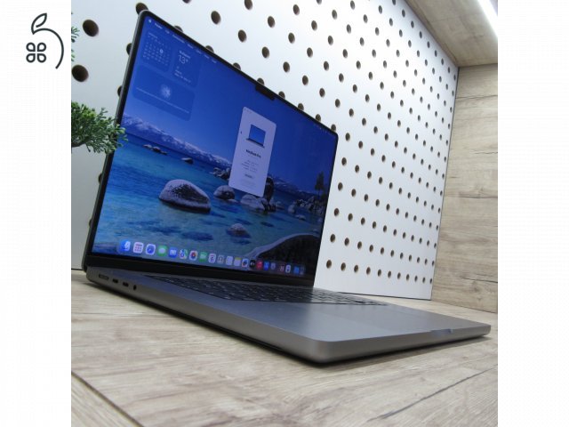 Apple MacBook Pro 16 (2021) – M1 Pro / 32GB / 512GB SSD – használt, szép állapot – 91% akku (111 ciklus)