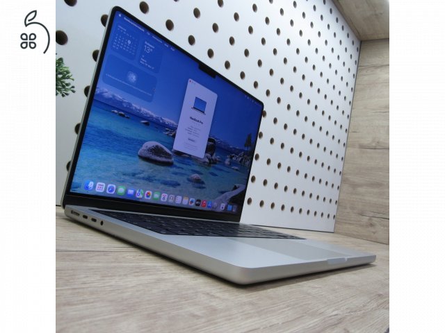 Apple MacBook Pro 14 (2021) – M1 Pro / 16GB / 500GB SSD – használt, szép állapot – 90% akku (265 ciklus)