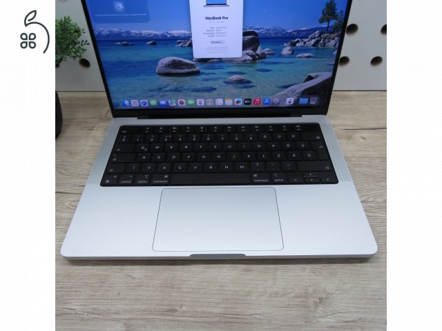 Apple MacBook Pro 14 (2021) – M1 Pro / 16GB / 500GB SSD – használt, szép állapot – 90% akku (265 ciklus)