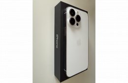 iPhone 13 Pro 256GB Silver | Új gyári 100% akku | Megkímélt | Doboz | Azonnal vihető