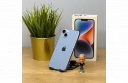 MacSzerez.com - iPhone 14 Plus / 128GB / Kék szín / Gyári Új akkumulátor! / Garancia! 