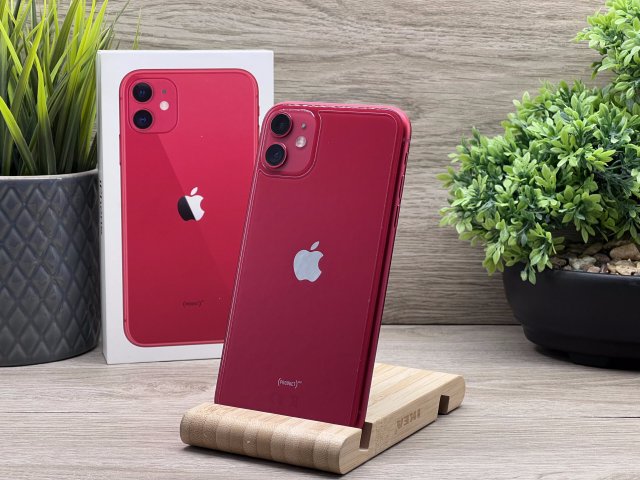 Hibátlan iPhone 11 Red 128GB 2 ÉV Garanciával 100%