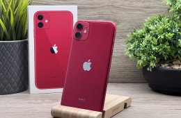 Hibátlan iPhone 11 Red 128GB 2 ÉV Garanciával 100%