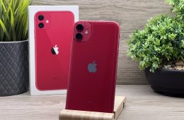 Hibátlan iPhone 11 Red 128GB 2 ÉV Garanciával 100%