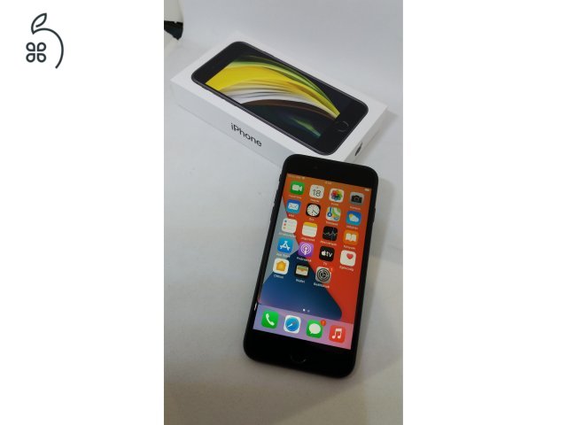 ELADÓ: APPLE iPhone SE 2020 - 128GB - 100% - FEKETE színben ! ! !