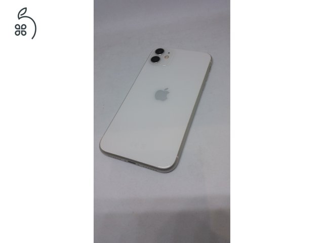 Hibátlan APPLE iPhone 11 - 64GB - 88% - FEHÉR színben ! ! !