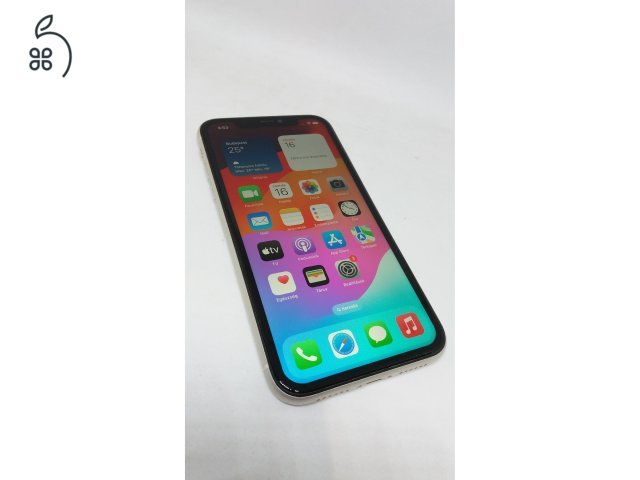 Hibátlan APPLE iPhone 11 - 64GB - 88% - FEHÉR színben ! ! !