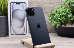 iPhone 15 Plus Black 256GB 2 ÉV Garanciával 91%