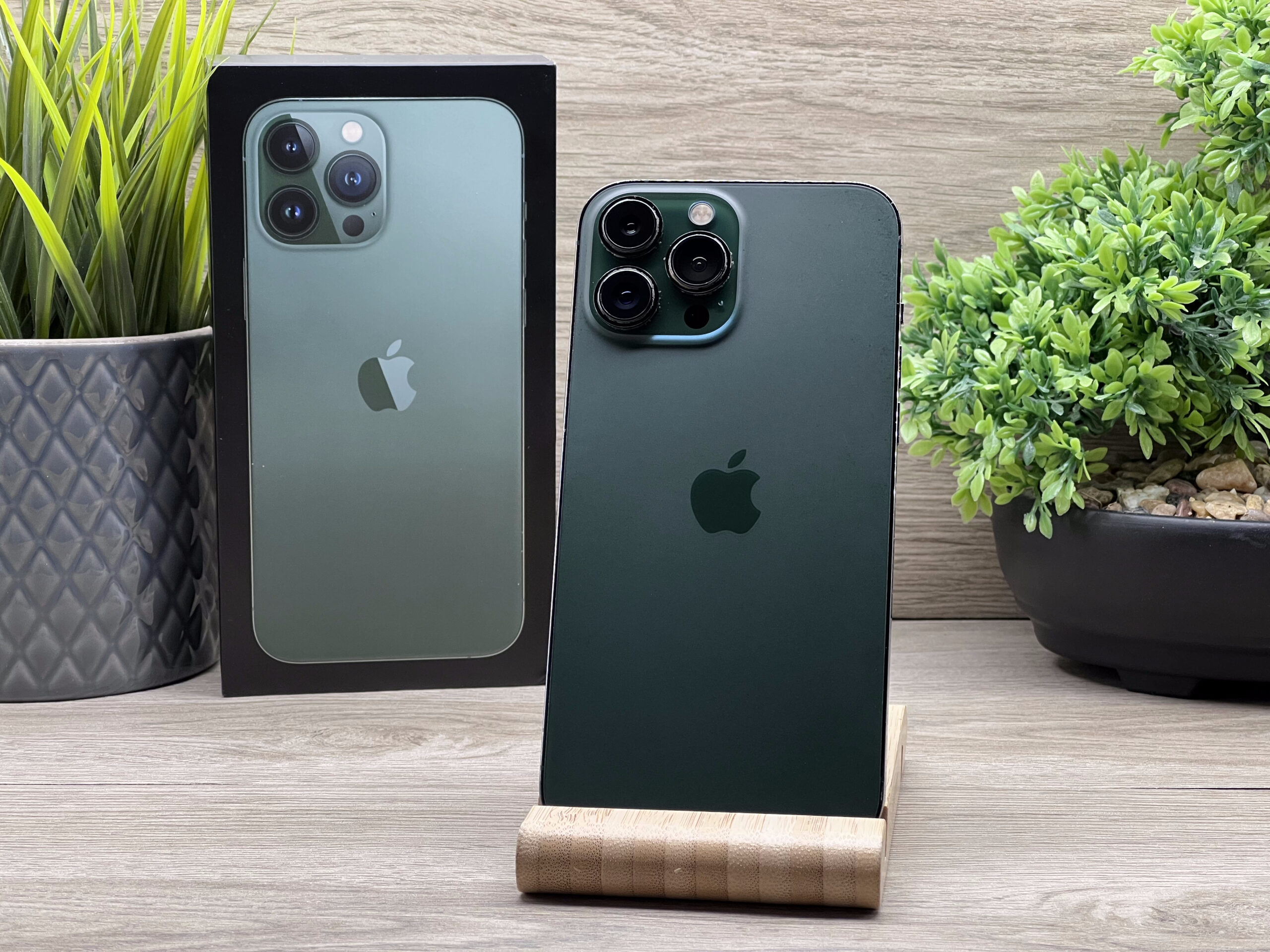 iPhone 13 Pro Max Alpine Green 128GB 2 ÉV Garanciával 100%