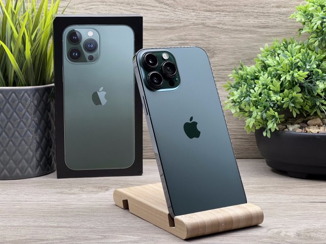 iPhone 13 Pro Max Alpine Green 128GB 2 ÉV Garanciával 100%