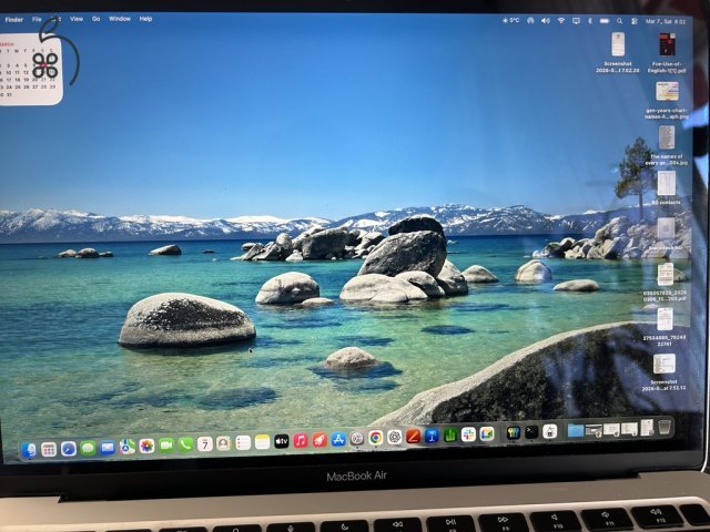  MacBook Air 13″ 2020, M1 8 Cores, 16 GB RAM, 8 core GPU, 512 GB SSD