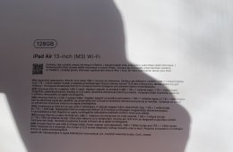 Apple iPad Air 13” M3 128GB – új, bontatlan