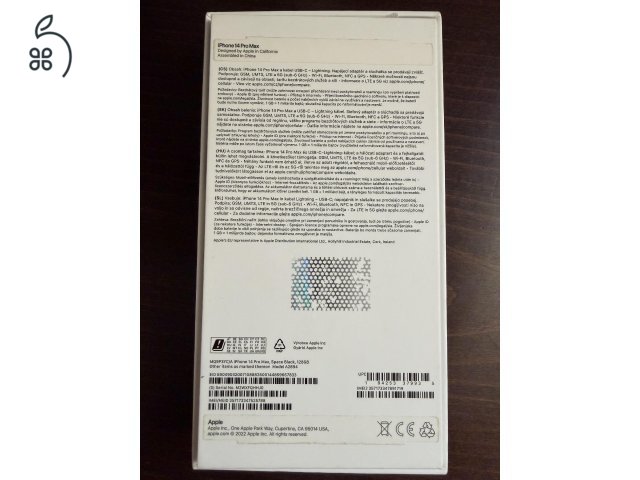 iPhone 14 pro max space black 128GB