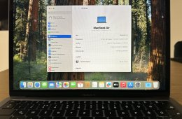 MacBook Air Retina 13” (2020, Intel, 8GB / 256GB) – megkímélt