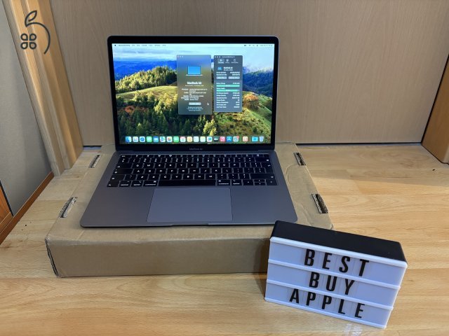 2019 Retina MacBook Air 13 / i5 1.6GHz / 8GB / 128GB SSD / Space Gray / 91% Aksival Eladó ! ! !