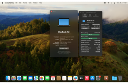 2019 Retina MacBook Air 13 / i5 1.6GHz / 8GB / 128GB SSD / Magyar / Space Gray / 84% Aksival Eladó ! ! !